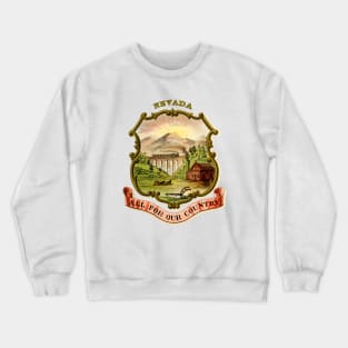 1876 Nevada Coat of Arms Crewneck Sweatshirt